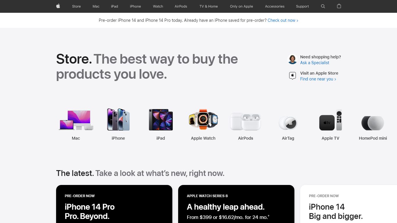 Apple Store Online - Apple